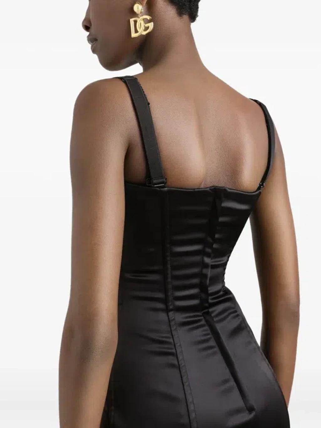 panelled midi dress Product Image