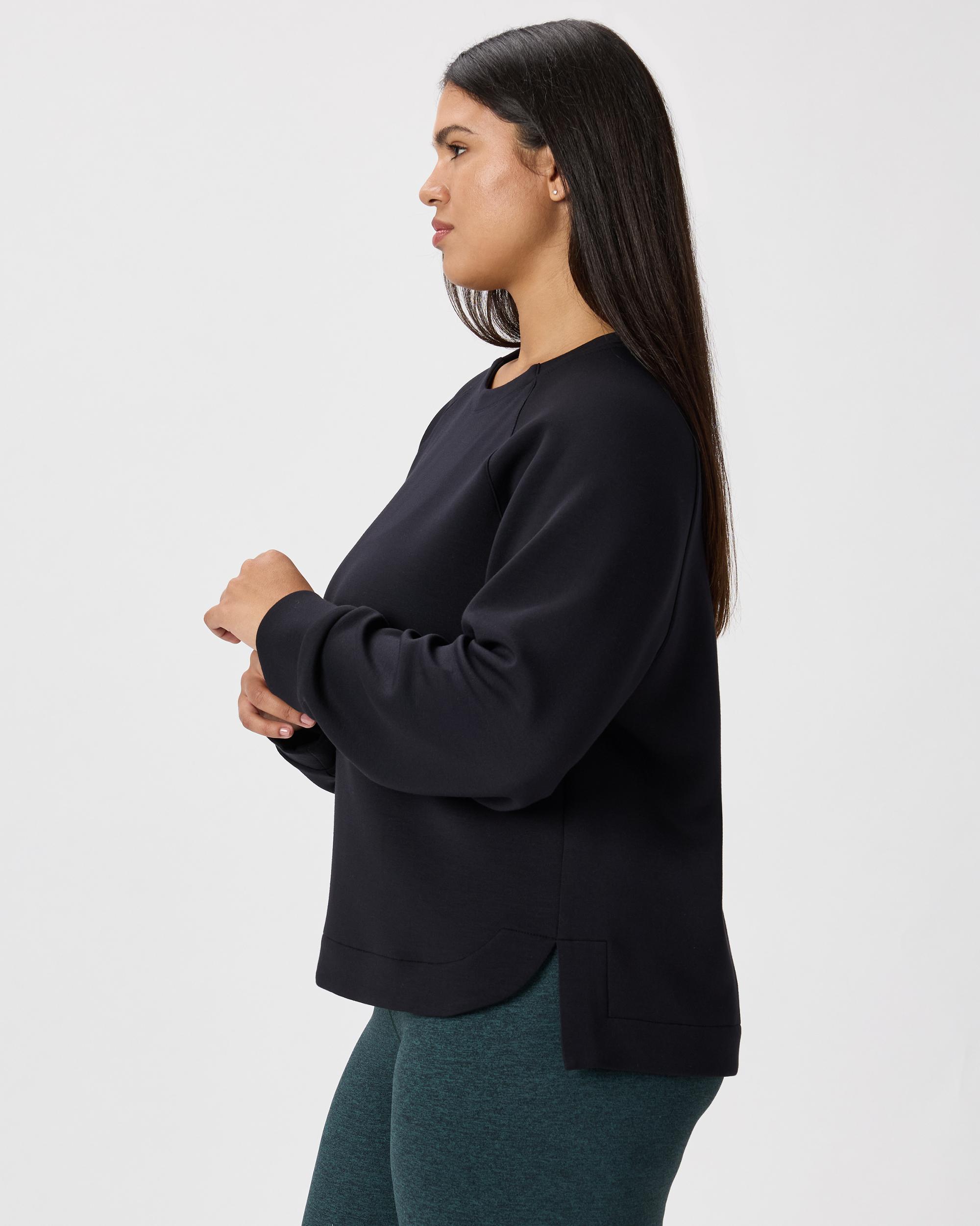 Quince | Women's CloudComfort Crewneck Sweatshirt Tencel Product Image