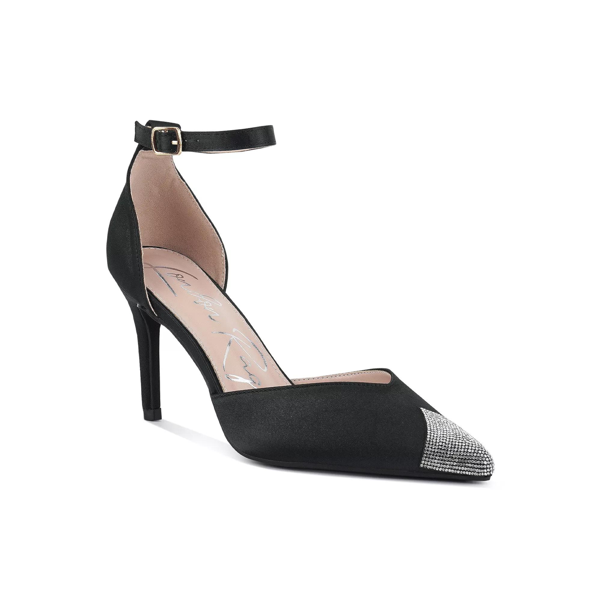 London Rag Everalda Women's Pump Sandals, Size: 10, Black Product Image