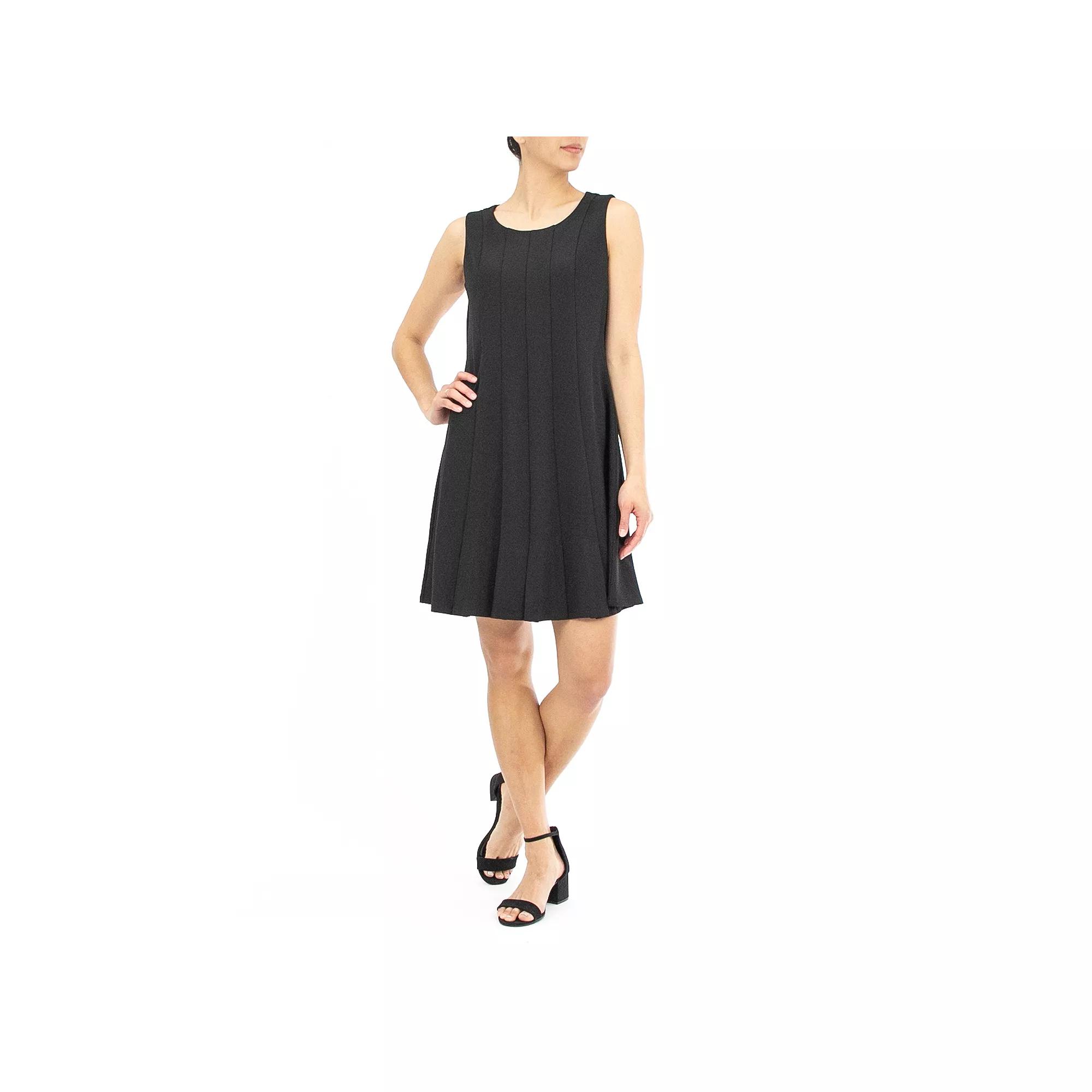 Women's Nina Leonard Pleated Sheath Dress,  Product Image