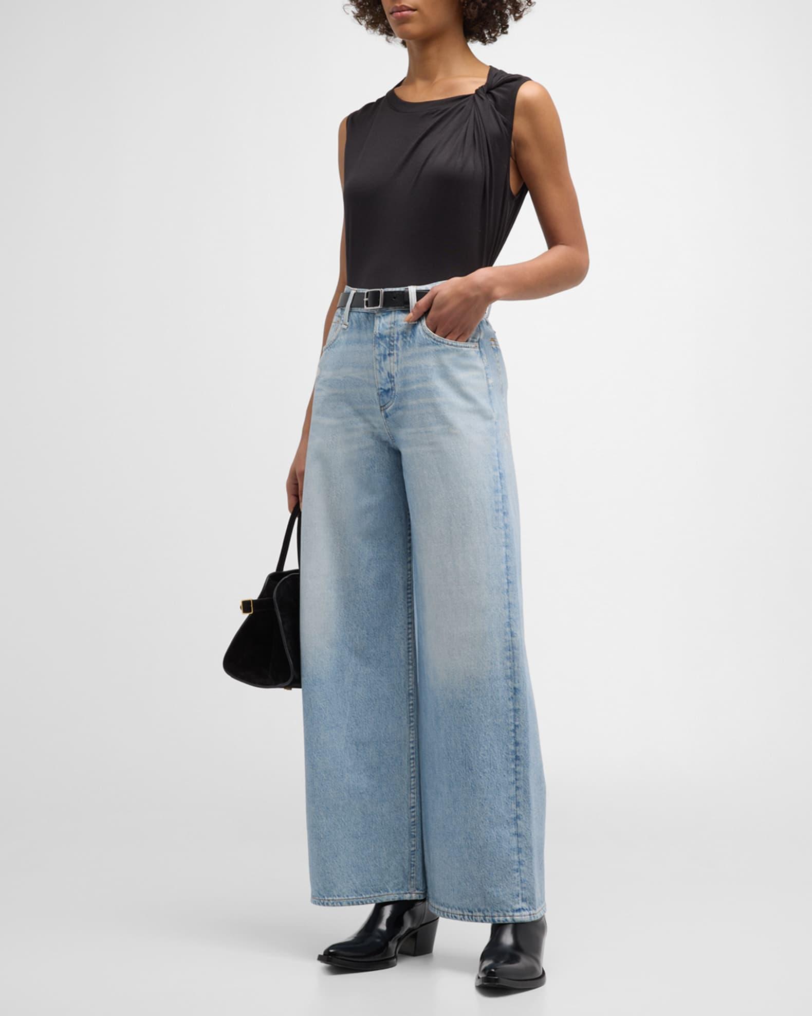 Miramar Sofie Cropped Wide-Leg Jeans Product Image