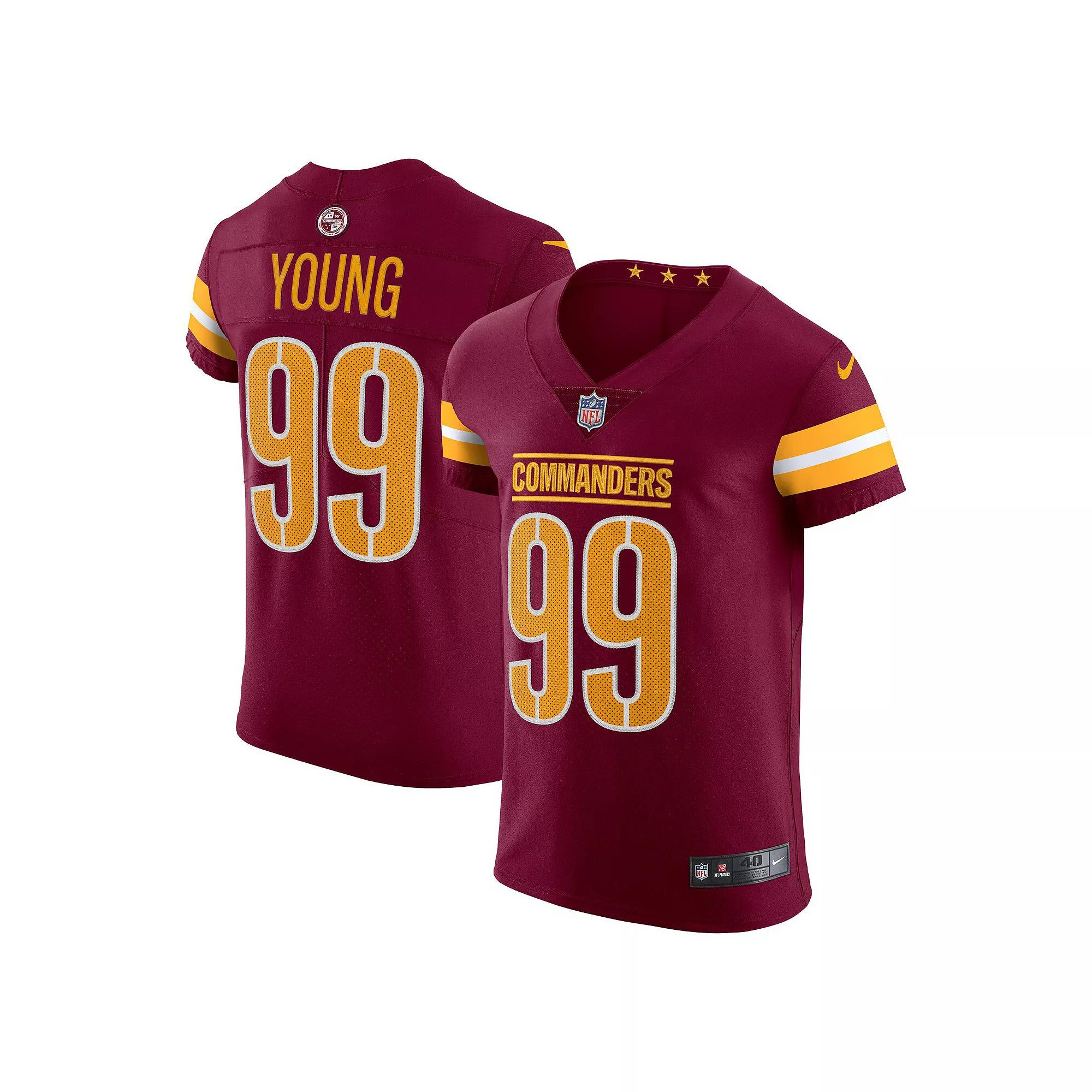 Men's Nike Sean Taylor Burgundy Washington Commanders Vapor Elite Retired Player Jersey, Size: 52, Wft Med Re Product Image