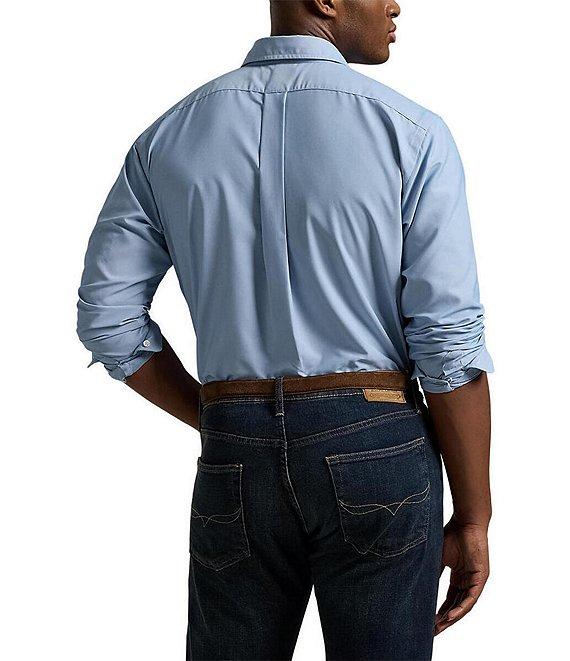 Polo Ralph Lauren Big & Tall Classic Fit Performance Stretch Oxford Long Sleeve Woven Shirt Product Image