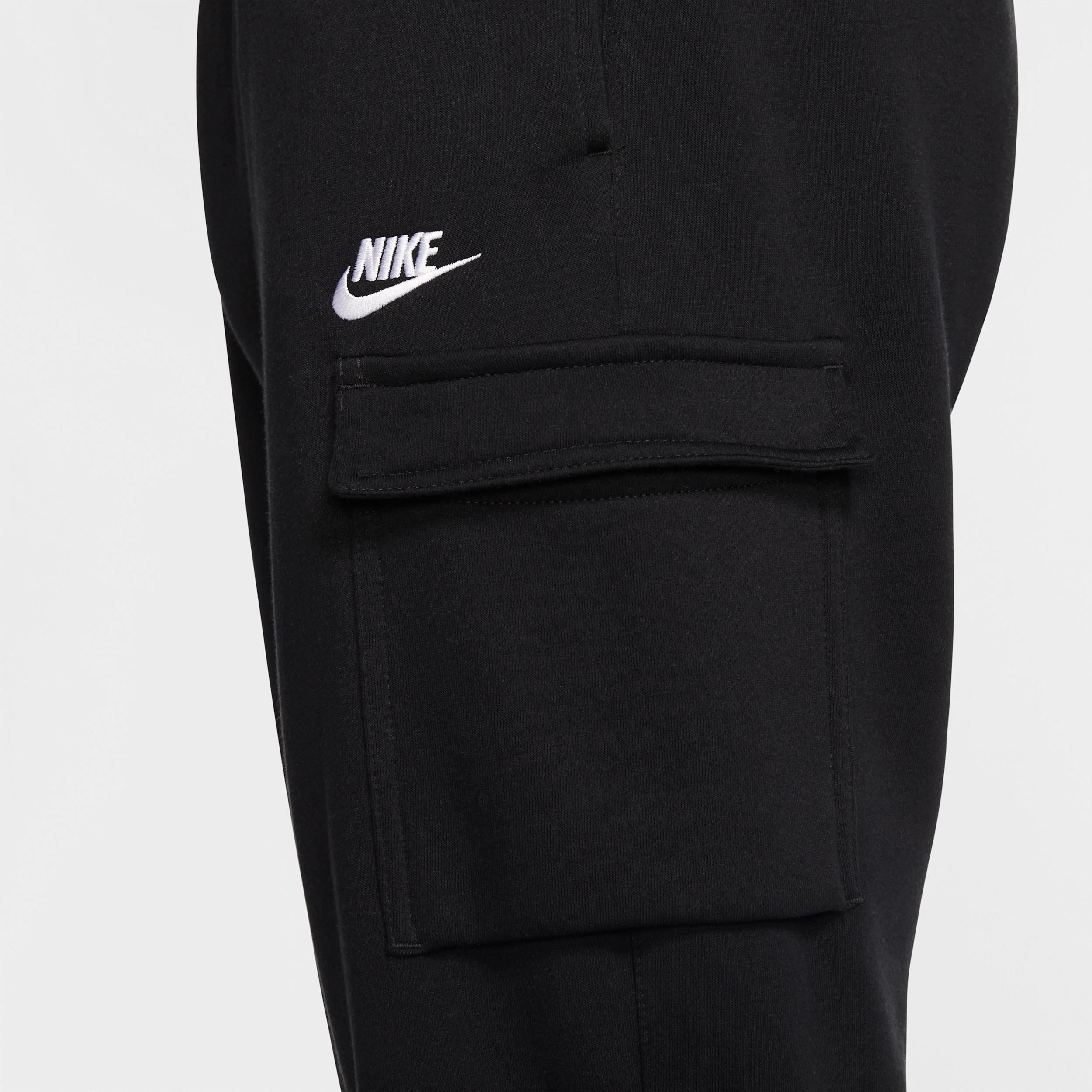 Mens Nike Sportswear Club Fleece Cargo Pants | CD3129-010 Product Image