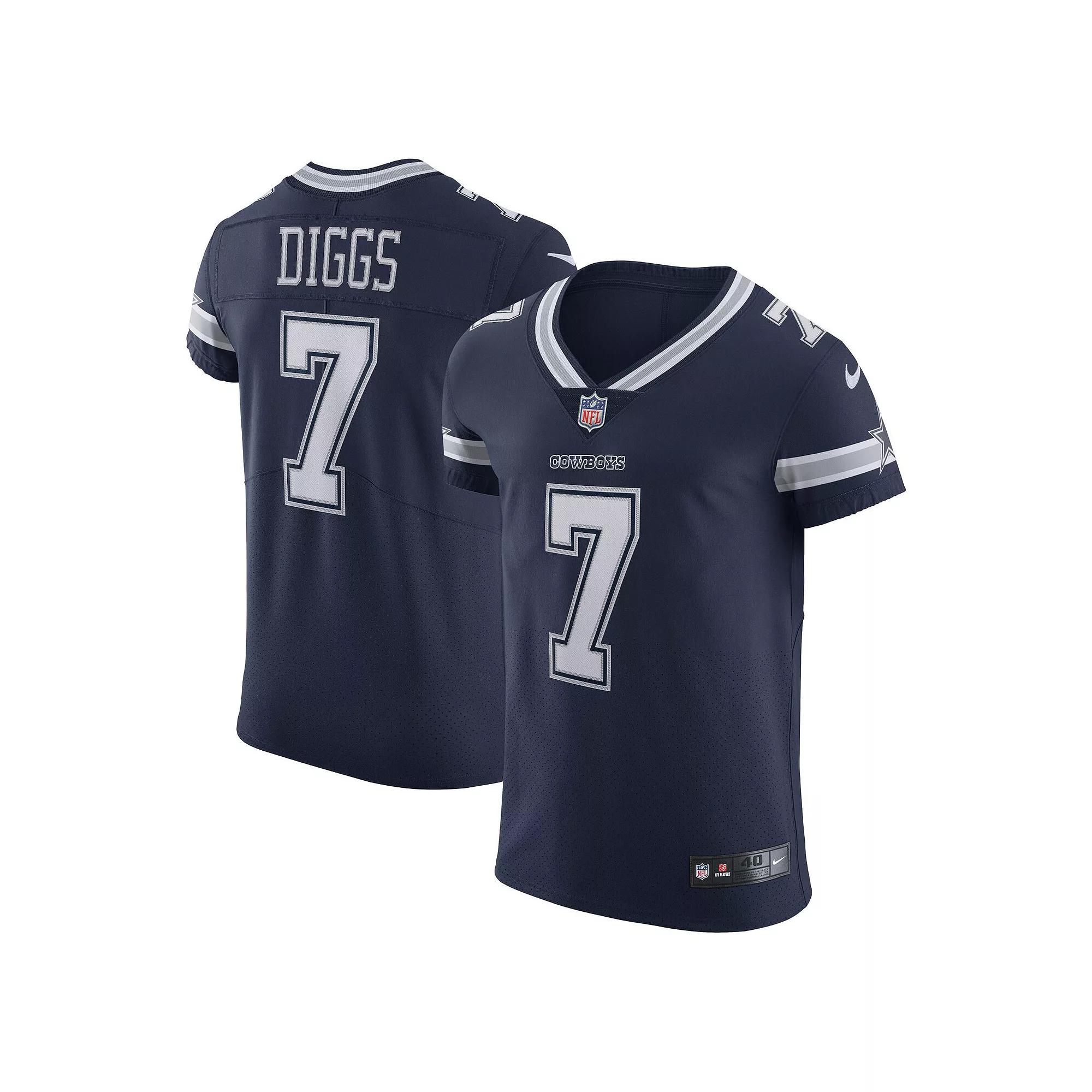 Men's Nike Trevon Diggs Navy Dallas Cowboys Vapor Elite Jersey,  Product Image