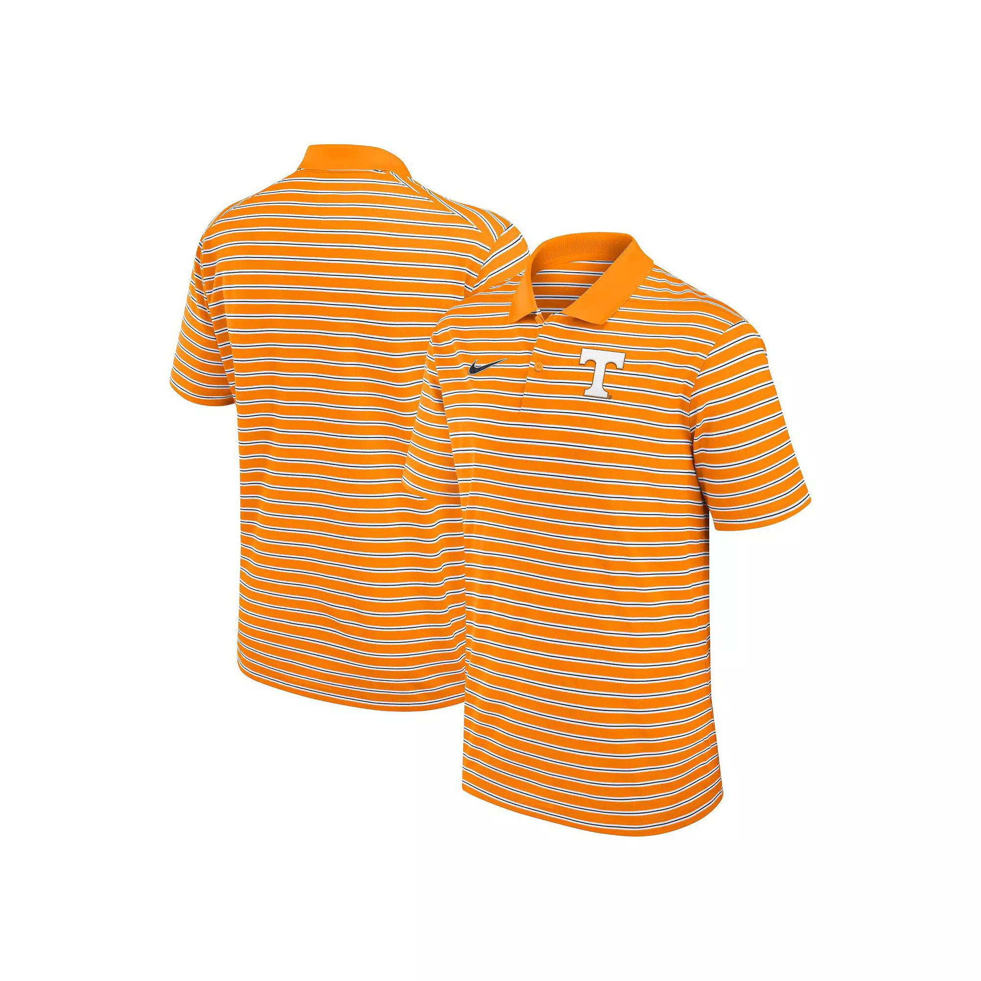 Men's Nike Pewter/White Michigan State Spartans Primetime Victory Striped Performance Polo,  Product Image