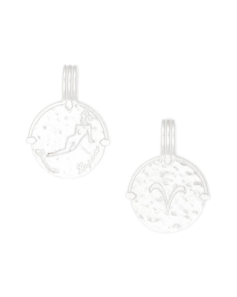 Deux Lions Jewelry Womens Zodiac Necklace in Silver Product Image