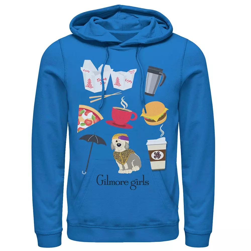 Men's Gilmore Girls Icons Hoodie,  Product Image