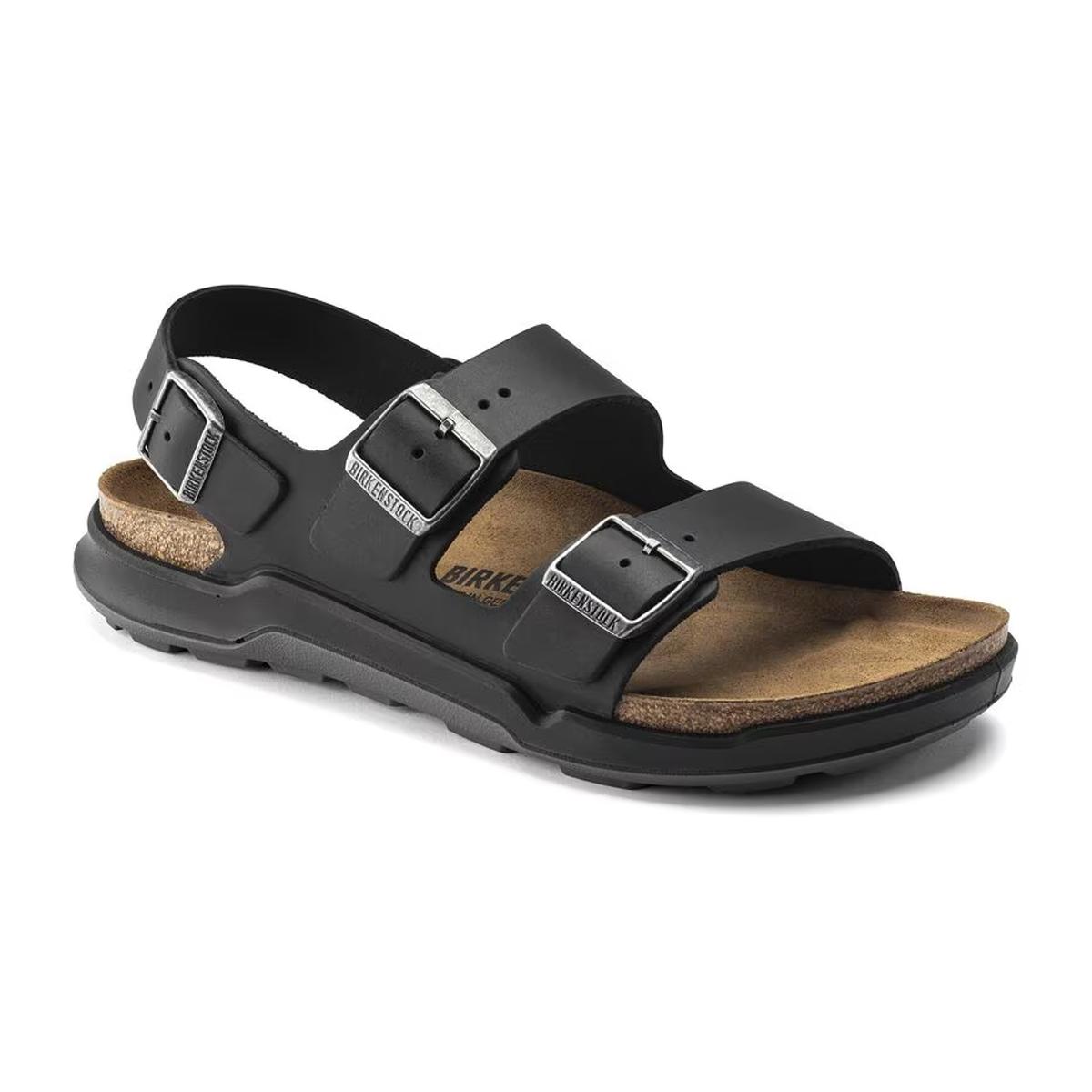 Birkenstock Men's Milano CT Oiled Leather Sandals Product Image