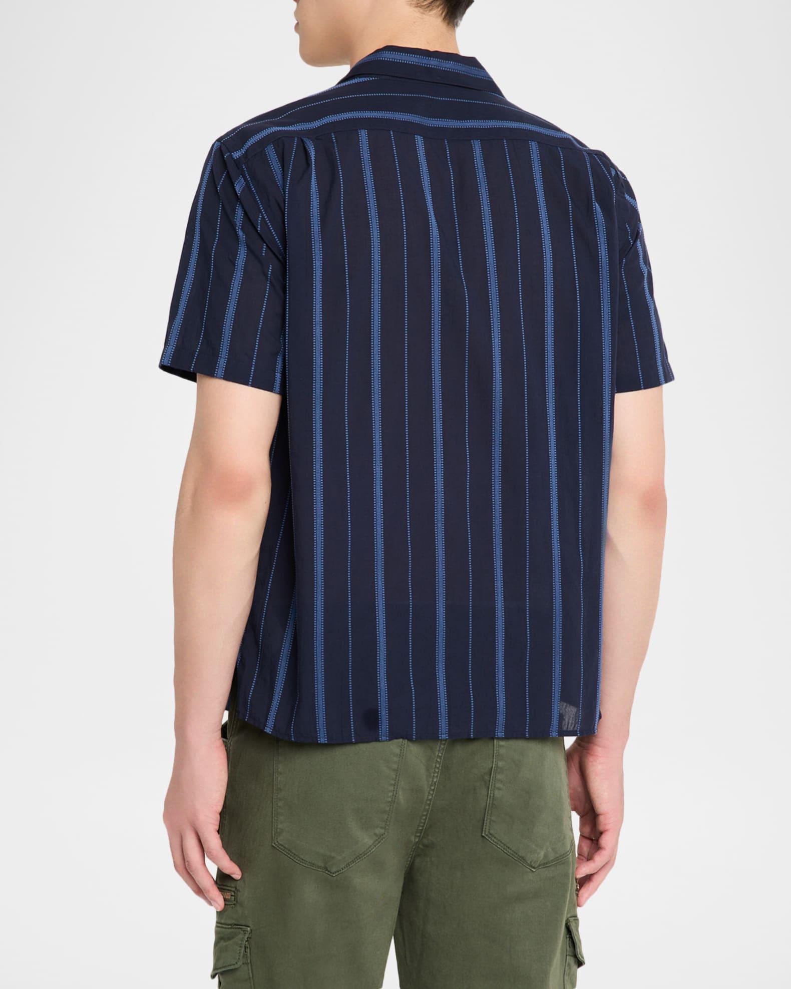 Men's Deck Stripe Camp Shirt Product Image