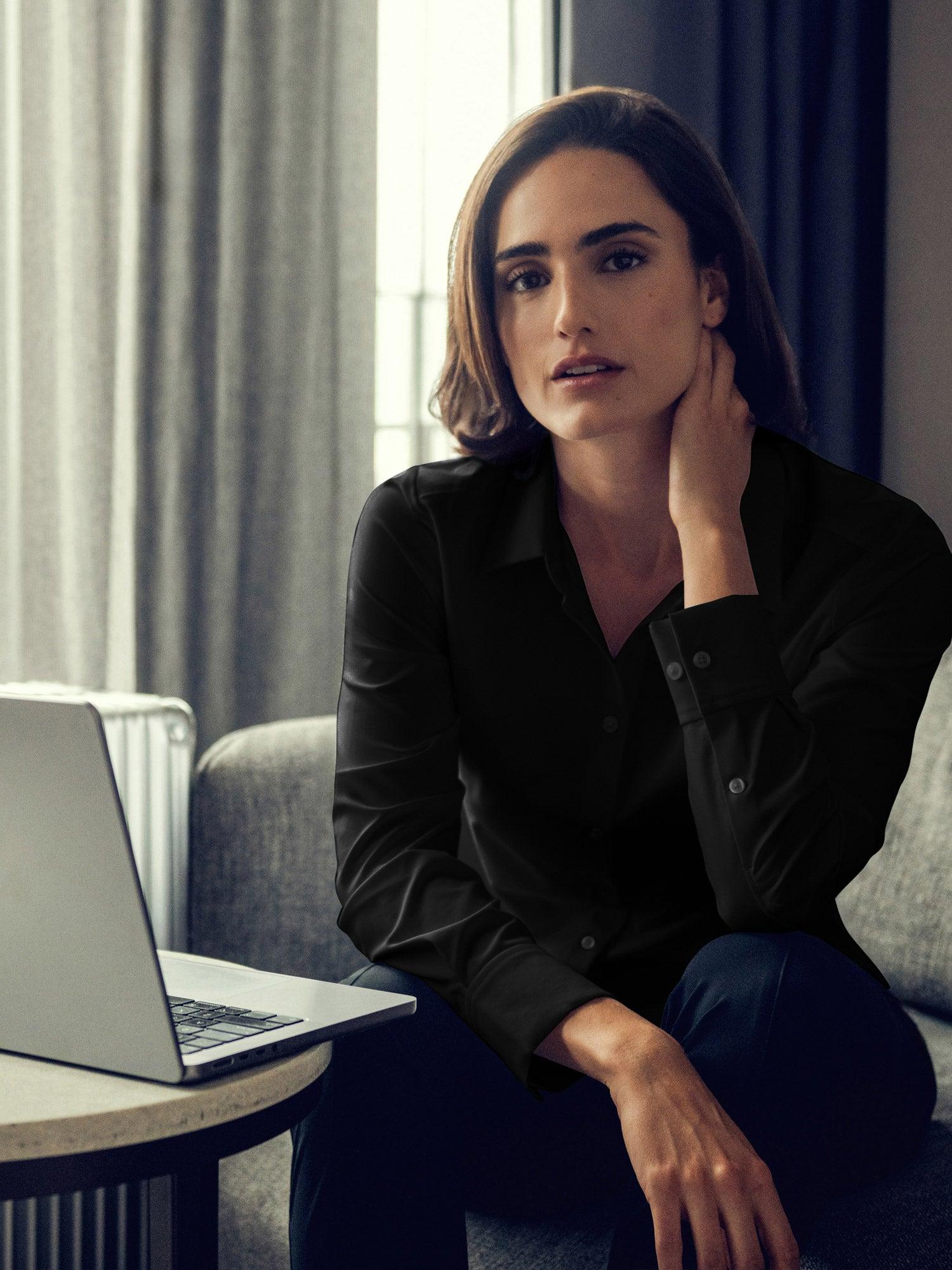 Women's AeroZero Relaxed Shirt - Off-White (MPS) Product Image