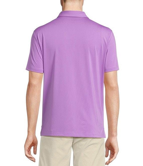 Cremieux Blue Label Performance Stretch Solid Short Sleeve Polo Shirt Product Image