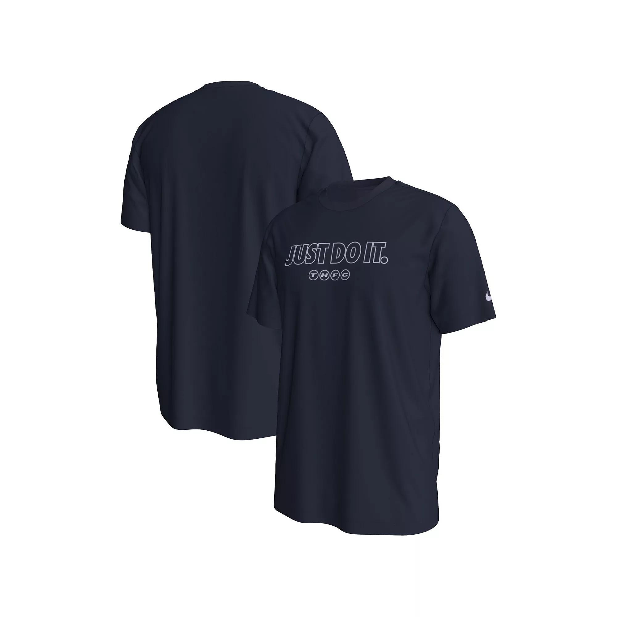 Men's Nike Navy Tottenham Hotspur Just Do It T-Shirt,  Product Image