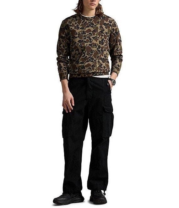 Polo Ralph Lauren Camouflage Long Sleeve Double-Knit Sweatshirt Product Image