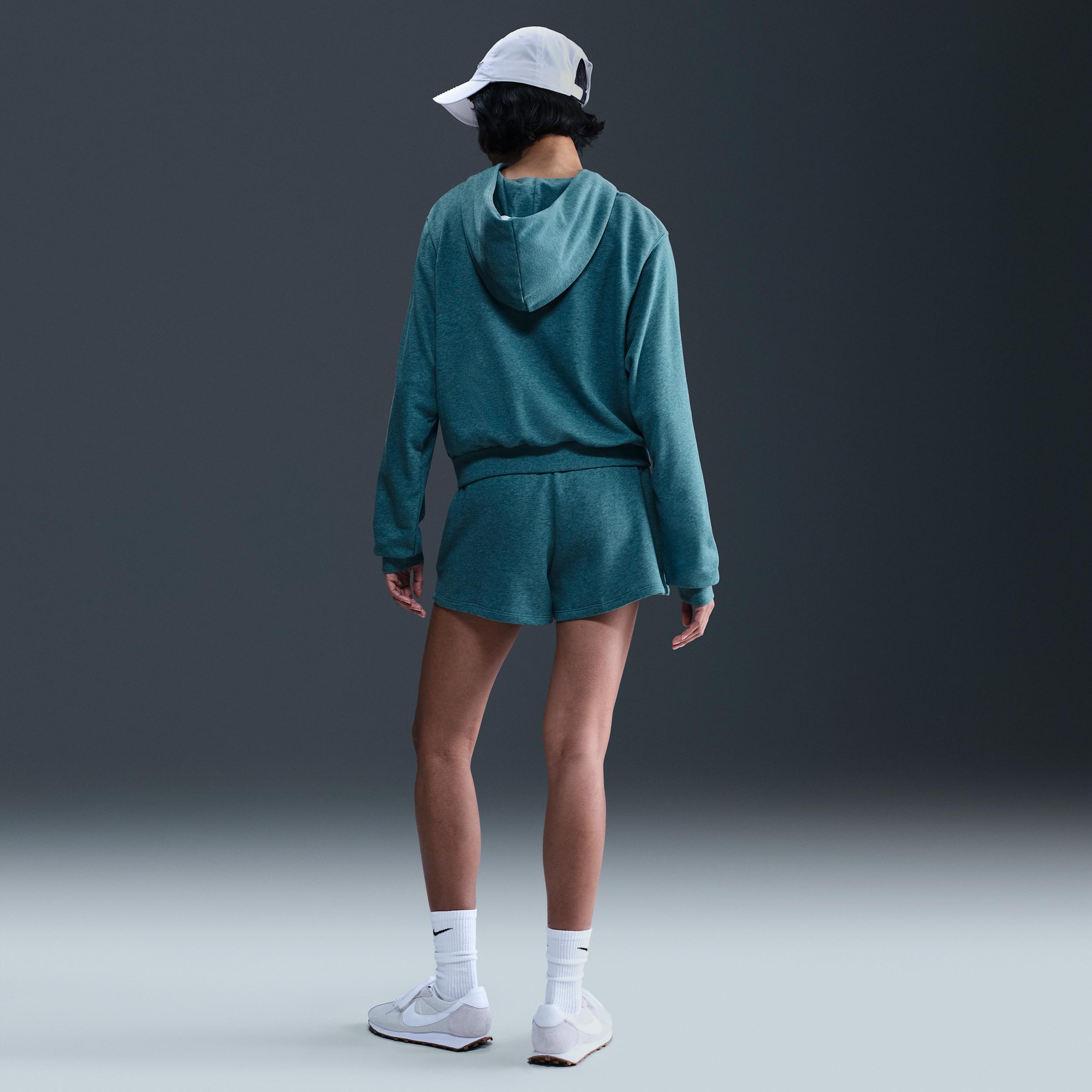 Womens Nike Sportswear Chill Terry Loose Full-Zip French Terry Hoodie | FN2415-006 Product Image