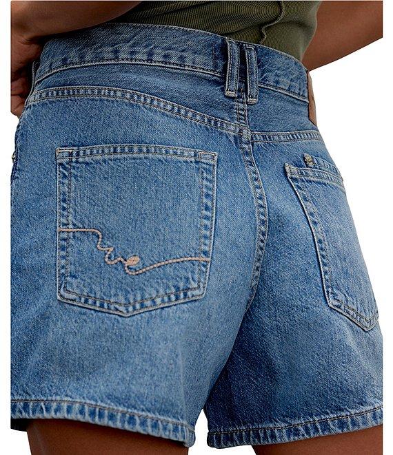 Free People We The Free Tippi High Rise Relaxed Denim Shorts Product Image