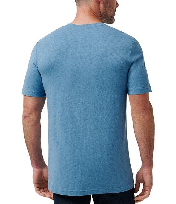 TravisMathew Cloud Stretch Short Sleeve V-Neck T-Shirt Product Image