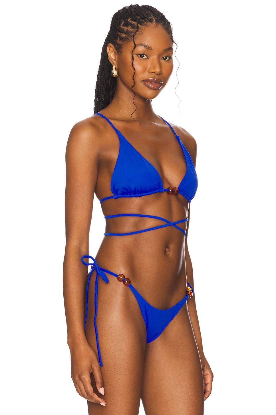 x REVOLVE Soleil Tie Bikini Top LIONESS Product Image