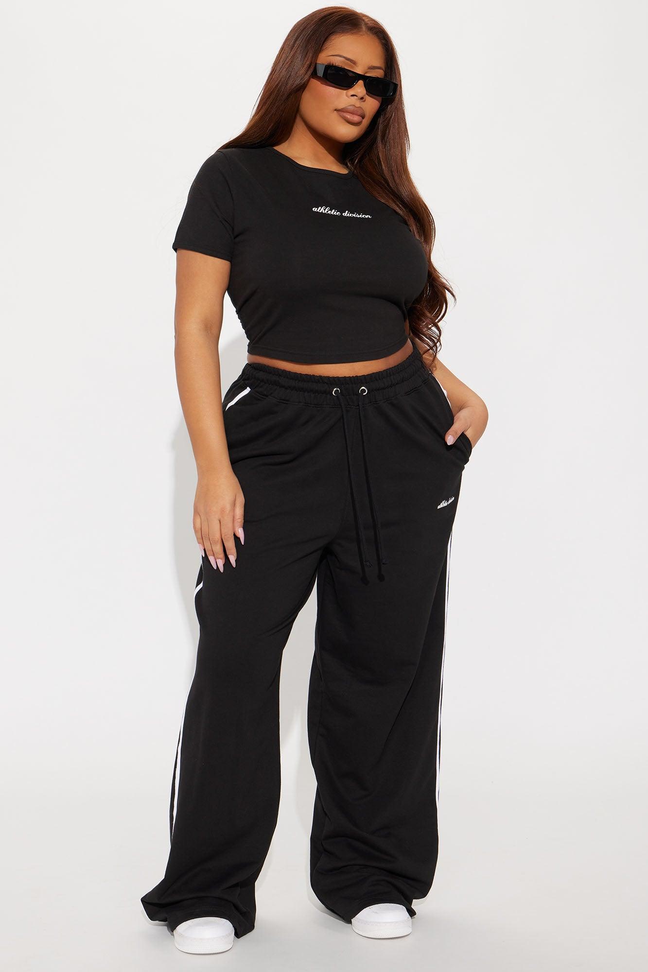 Athletic Division Pant Set - Black Product Image
