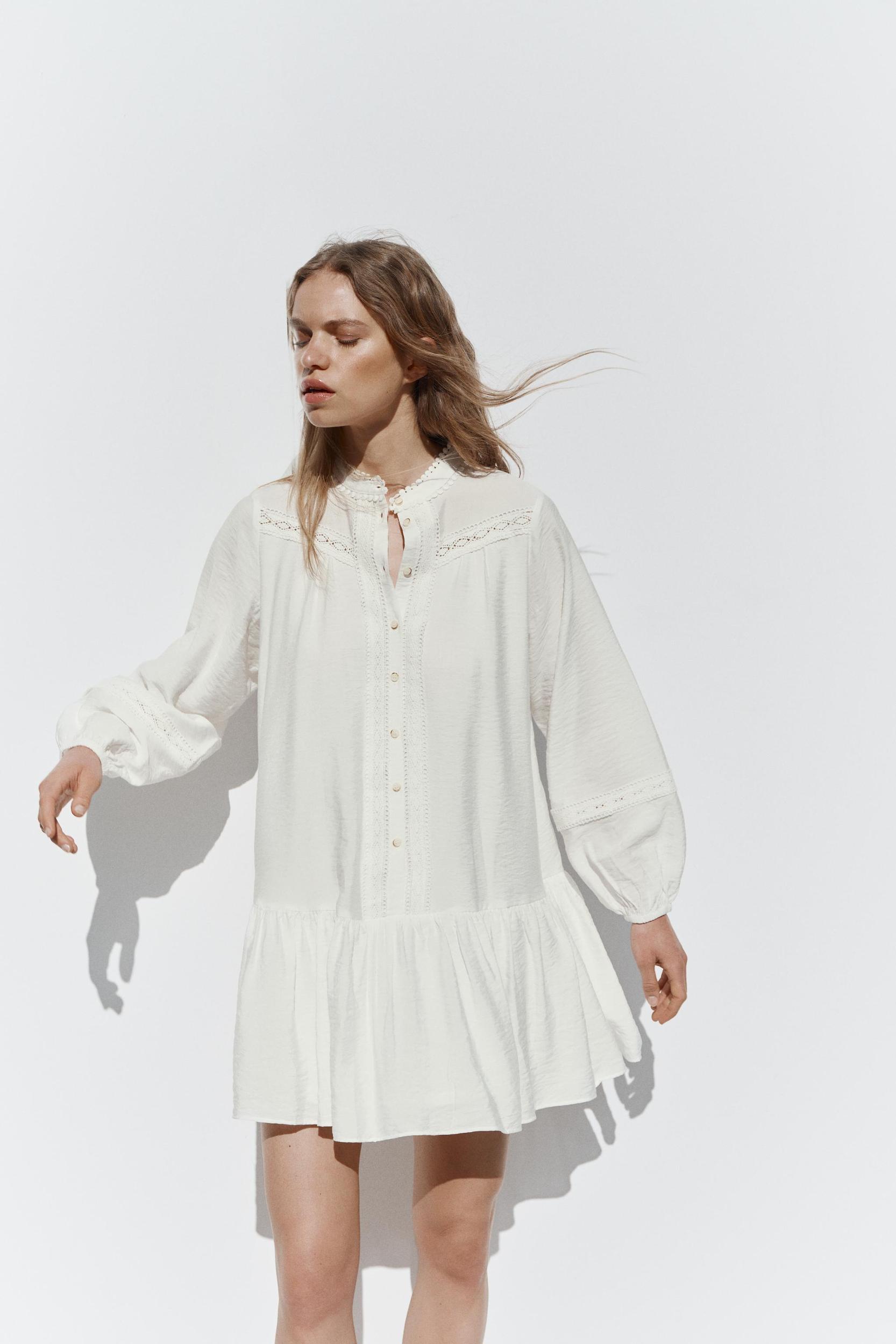 PINTUCK MINI DRESS Product Image