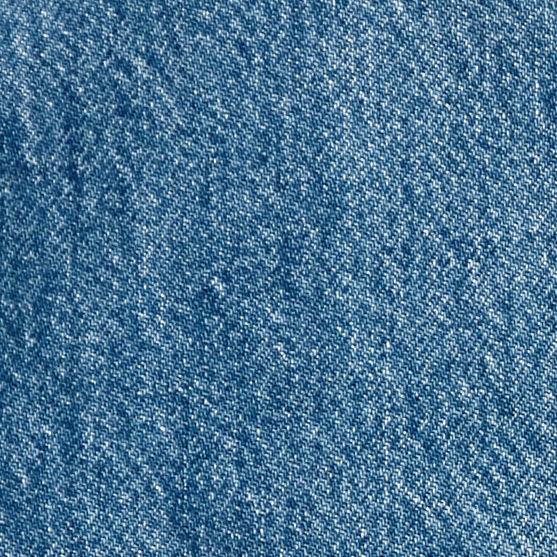 DENIM HALF-ZIP DRESS Product Image