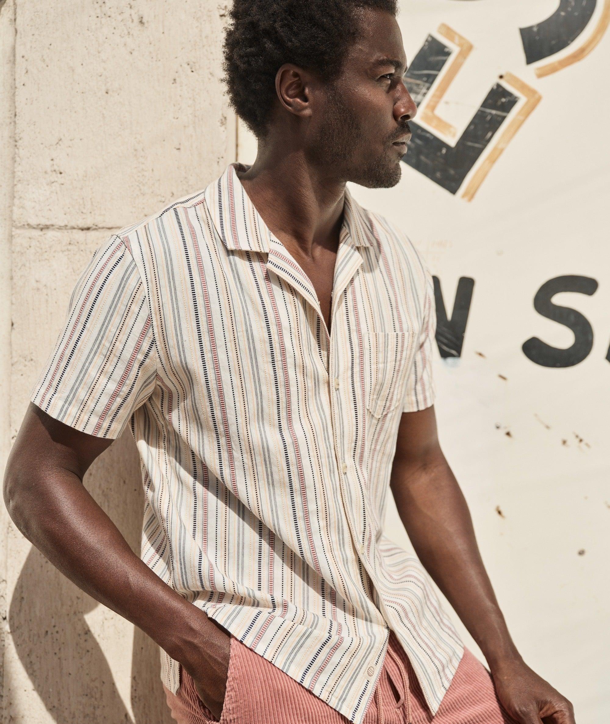 Stretch Selvage Short Sleeve Shirt Product Image