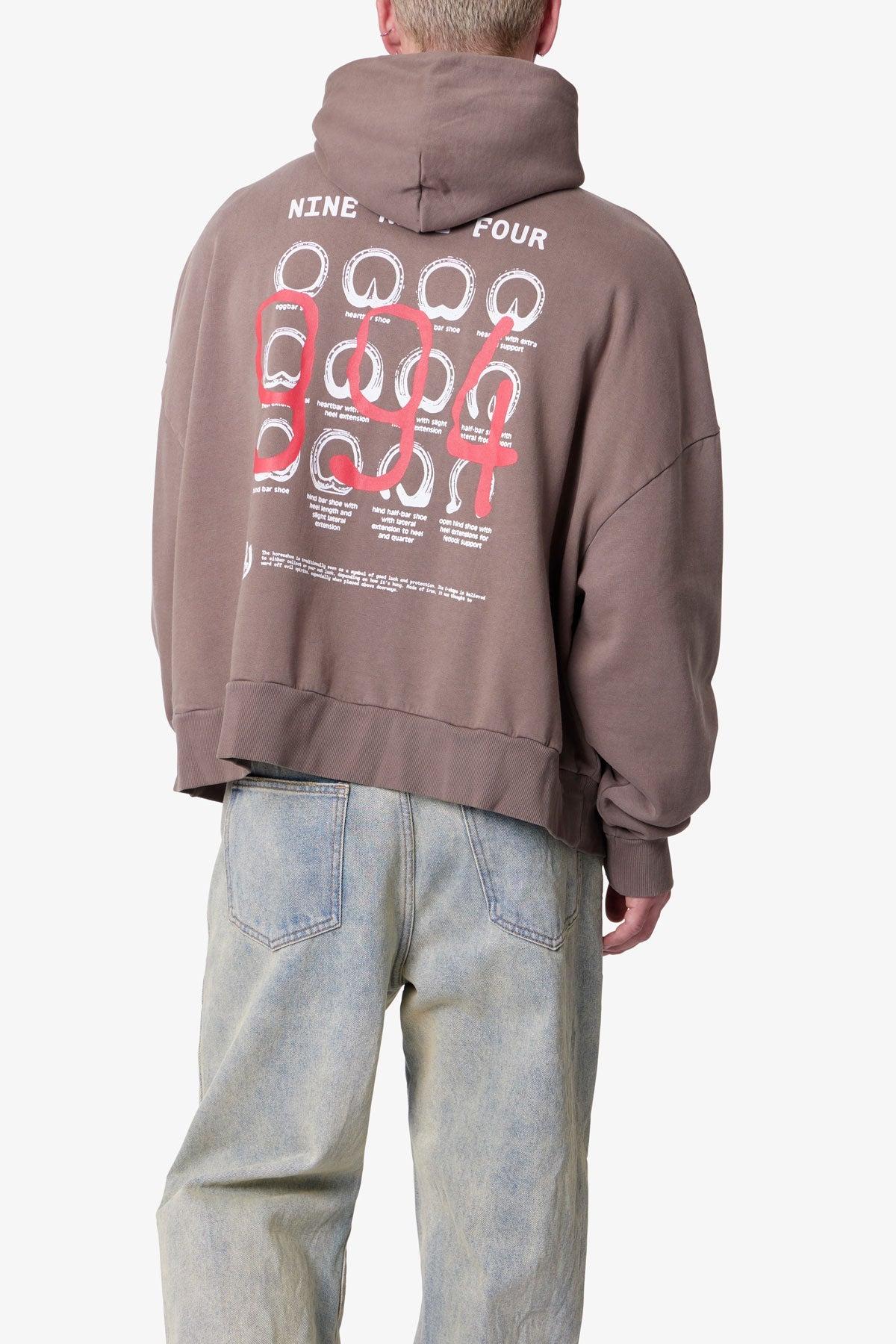 Horseshoe Hoodie - Brown Product Image