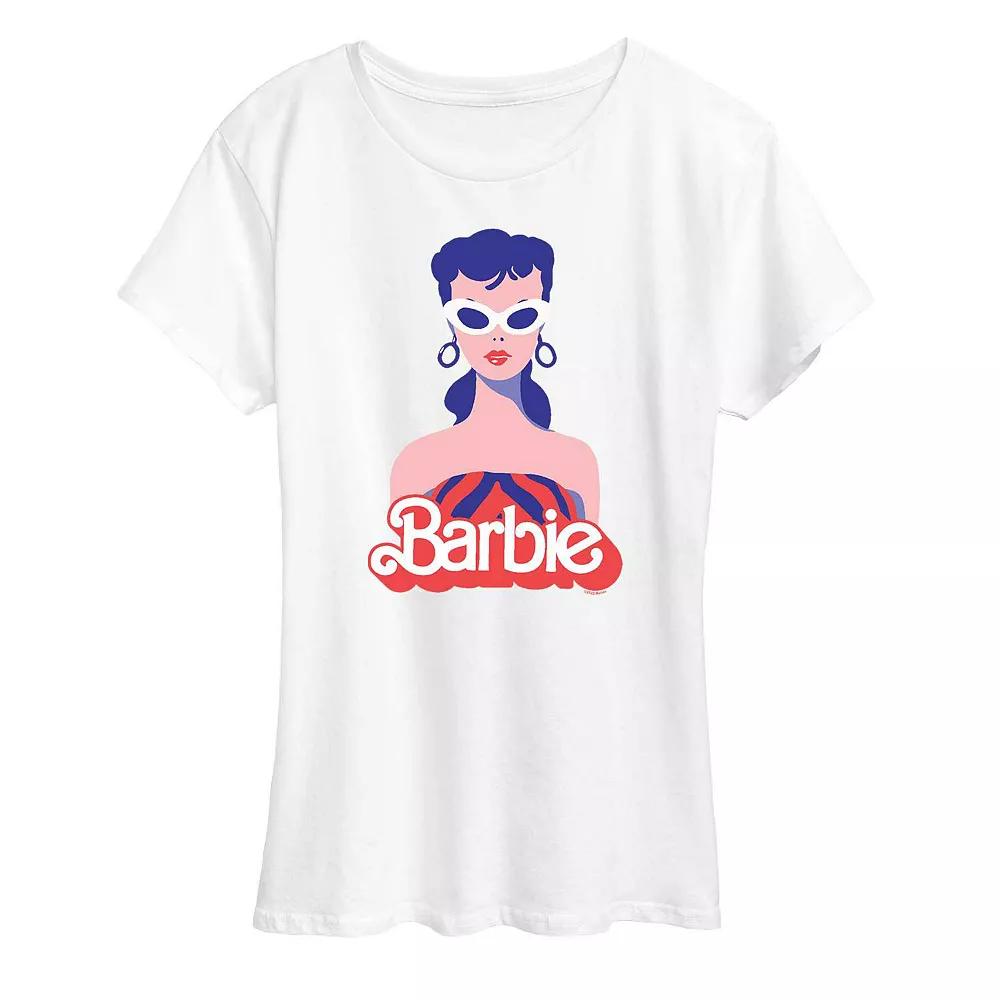 Women's Barbie® Red Logo Graphic Tee, Girl's,  Product Image