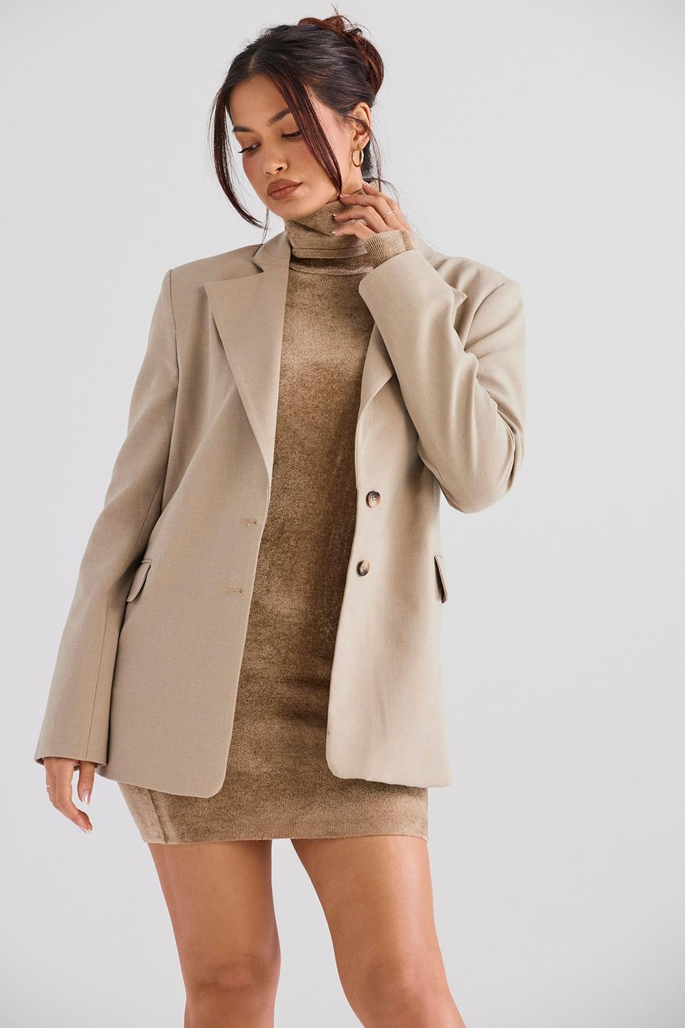 Aline  mink oversized blazer - sale Product Image