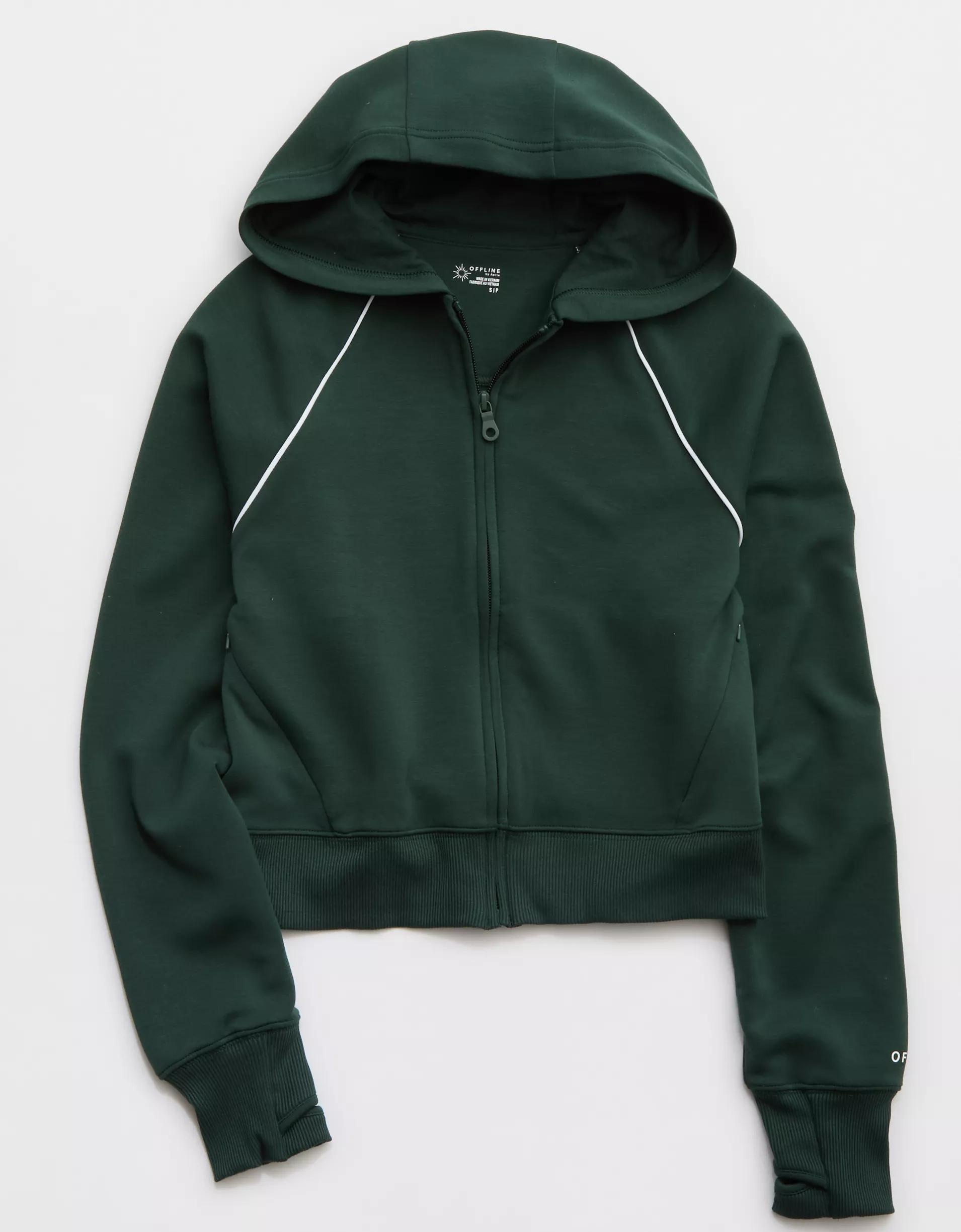 OFFLINE By Aerie ChillUp Full Zip Sweatshirt Product Image