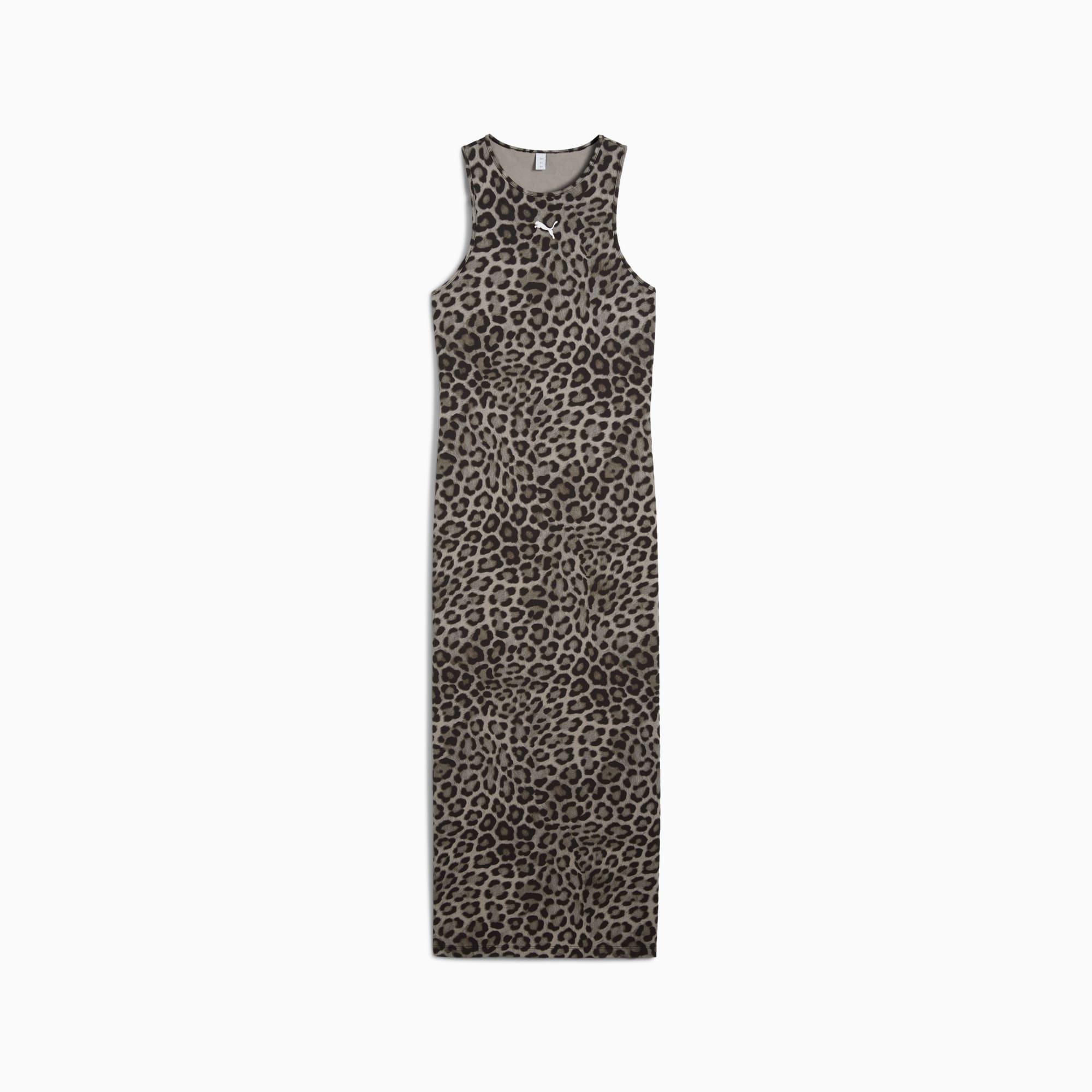 LEO LUXE Women's Slim All-Over Print Dress Product Image