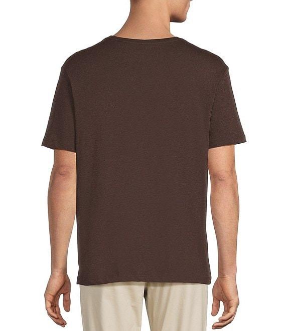 Roundtree & Yorke Solid Cloud Short Sleeve Crew Neck T-Shirt Product Image