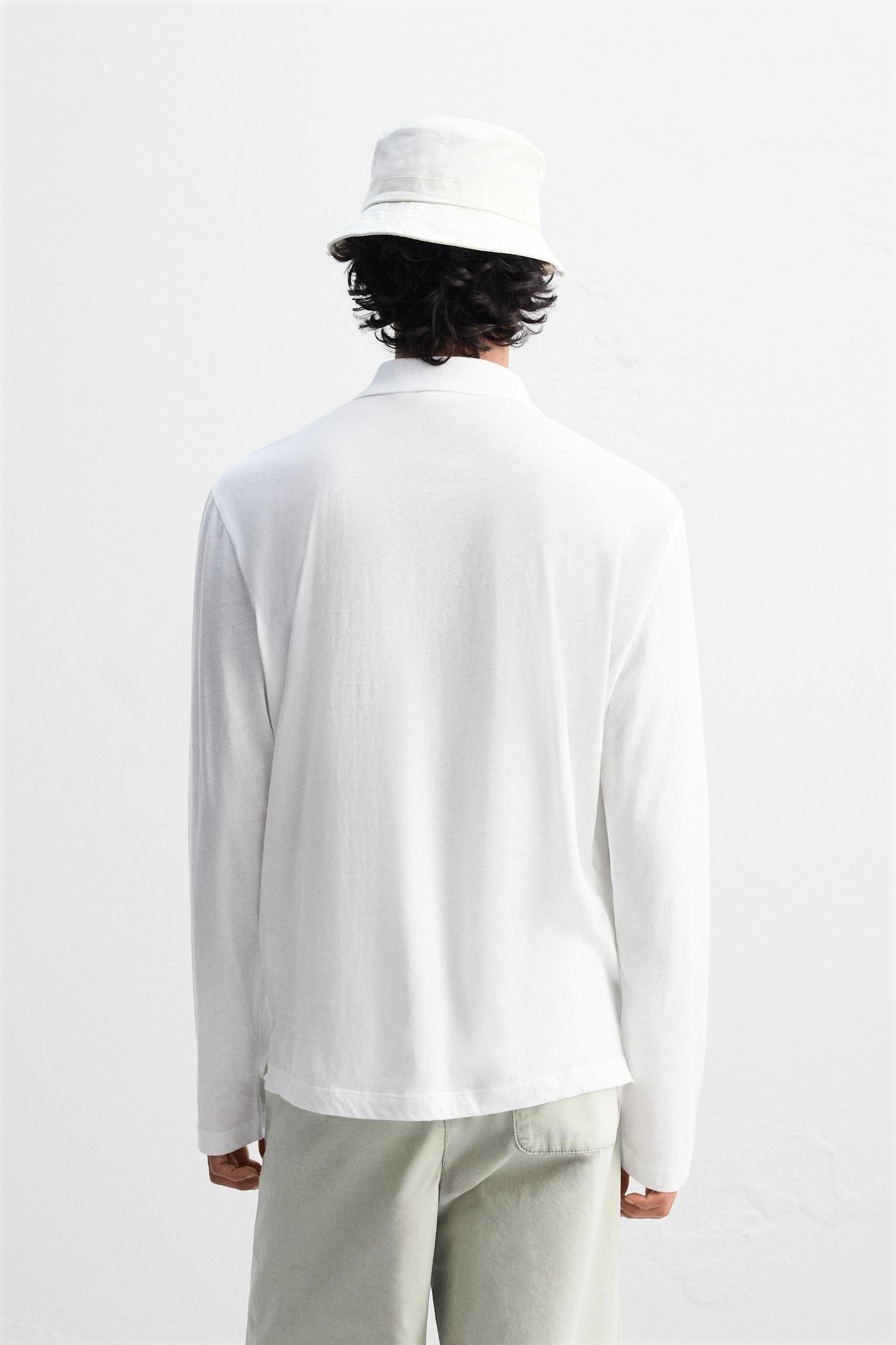 LIGHTWEIGHT COTTON POLO SHIRT Product Image