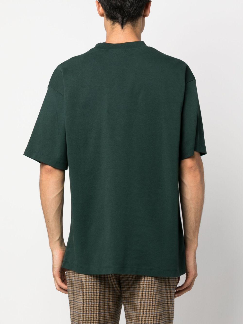 slogan-print cotton T-shirt Product Image