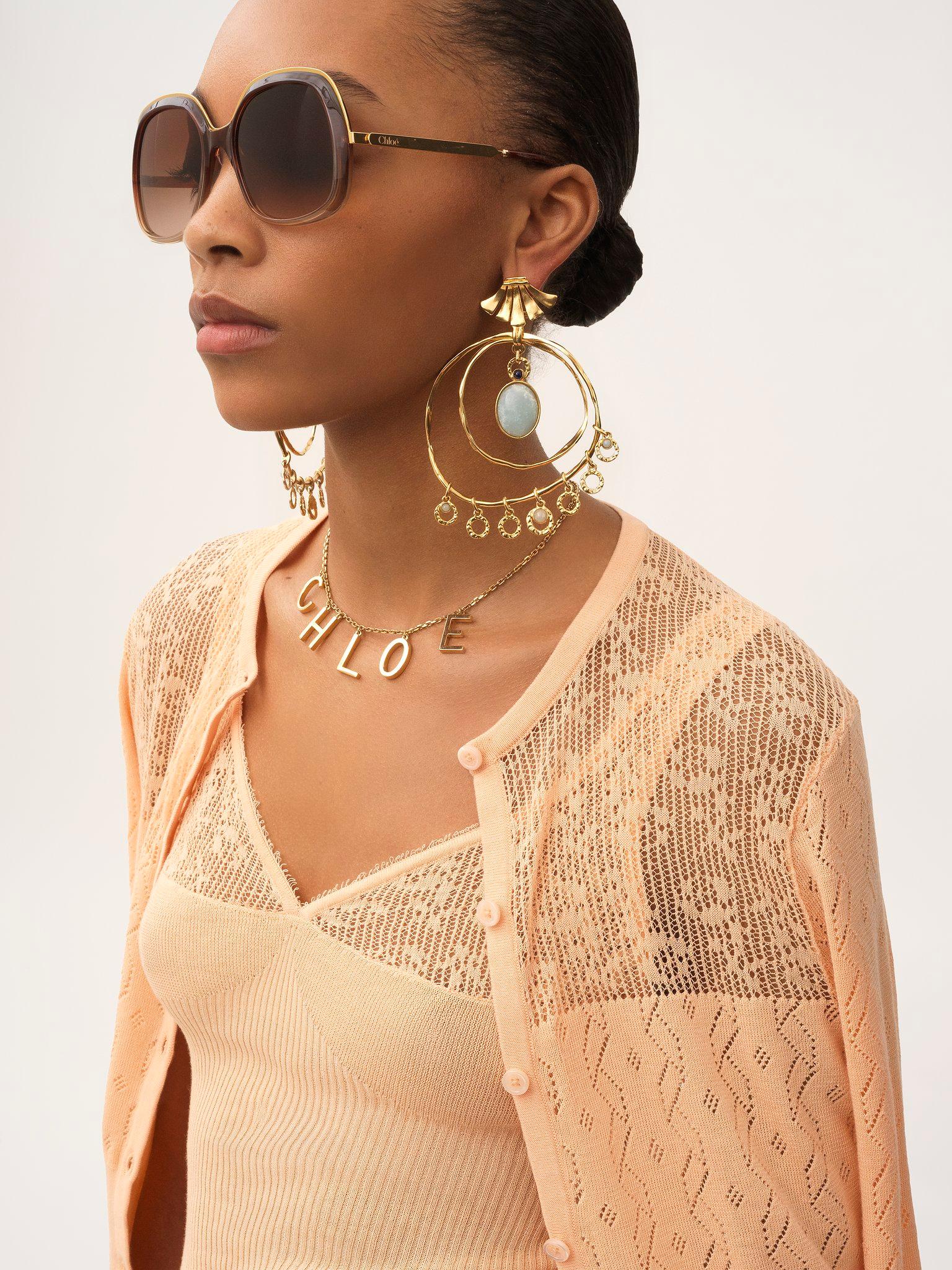 Twin set in cotton knit Product Image