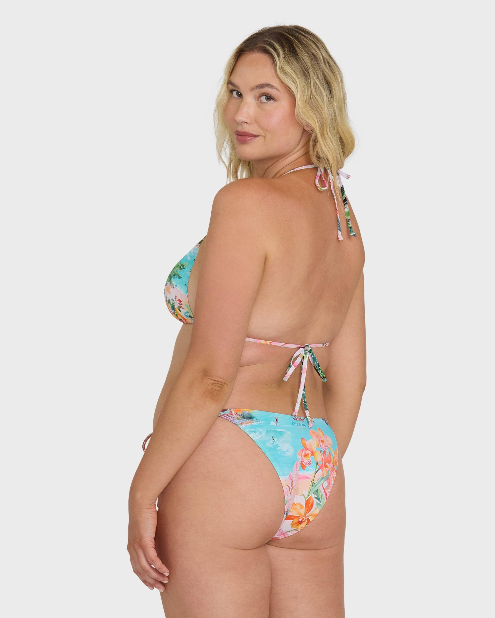 Paradise Sun Remi Triangle Bikini Top - Ocean Spray Female Product Image