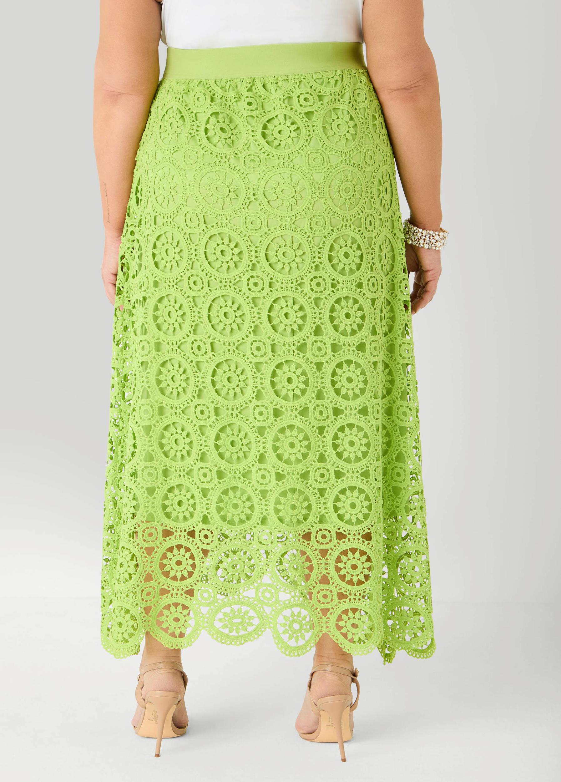 Crochet Maxi Skirt Product Image