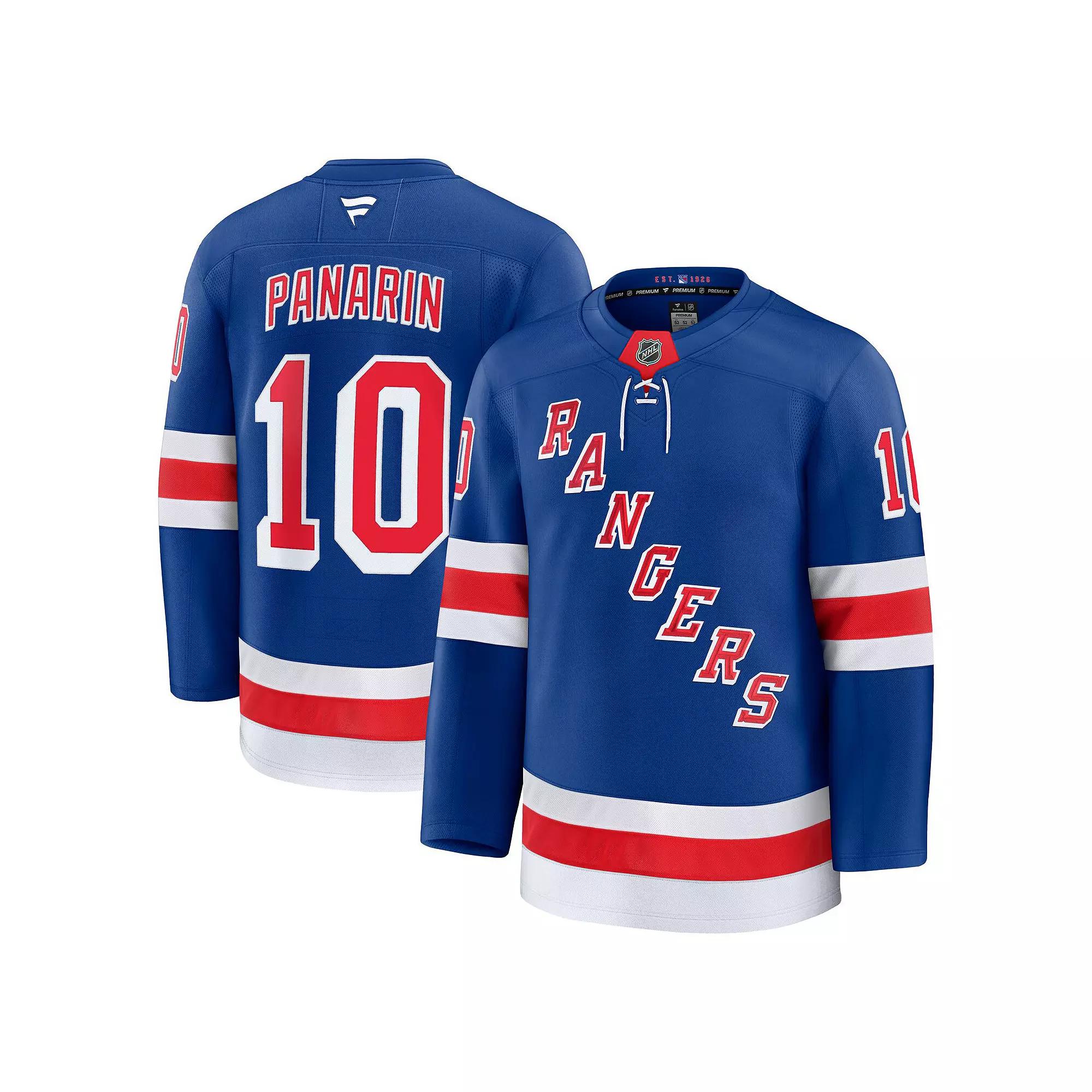 Men's Fanatics Artemi Panarin Blue New York Rangers Home Premium Jersey, Size: 44, Ran Blue Product Image