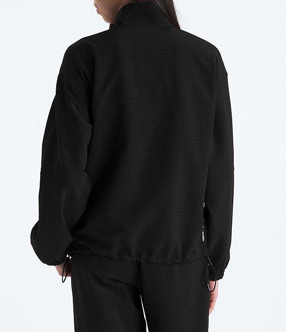 The North Face Tekware FLASHDRY Mock Collar Long Sleeve Drawcord Hem Zip Front Jacket Product Image
