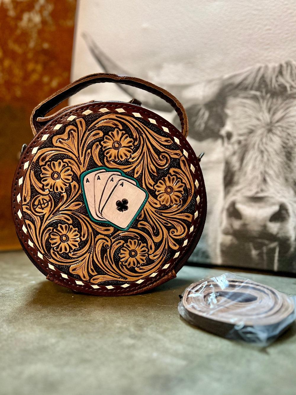 Darling Ace Tooled Leather Bag Product Image