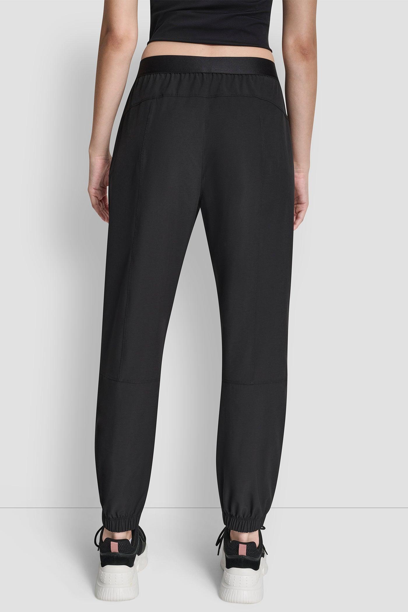 EXTRA HIGH-RISE LOGO-WAIST WIDE-LEG JOGGER Product Image