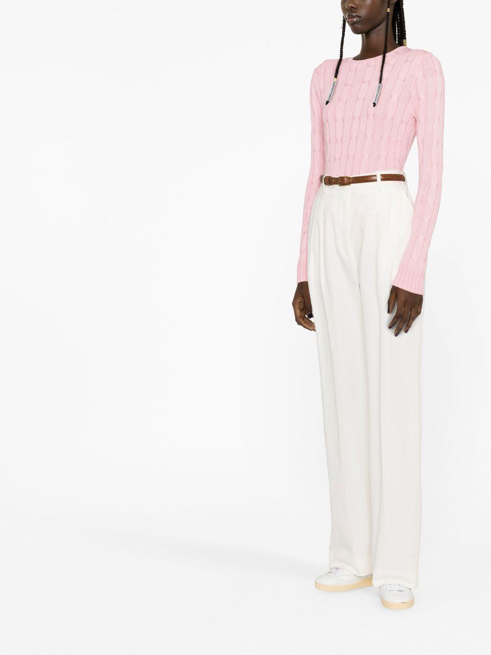 long-sleeve knitted jumper Product Image