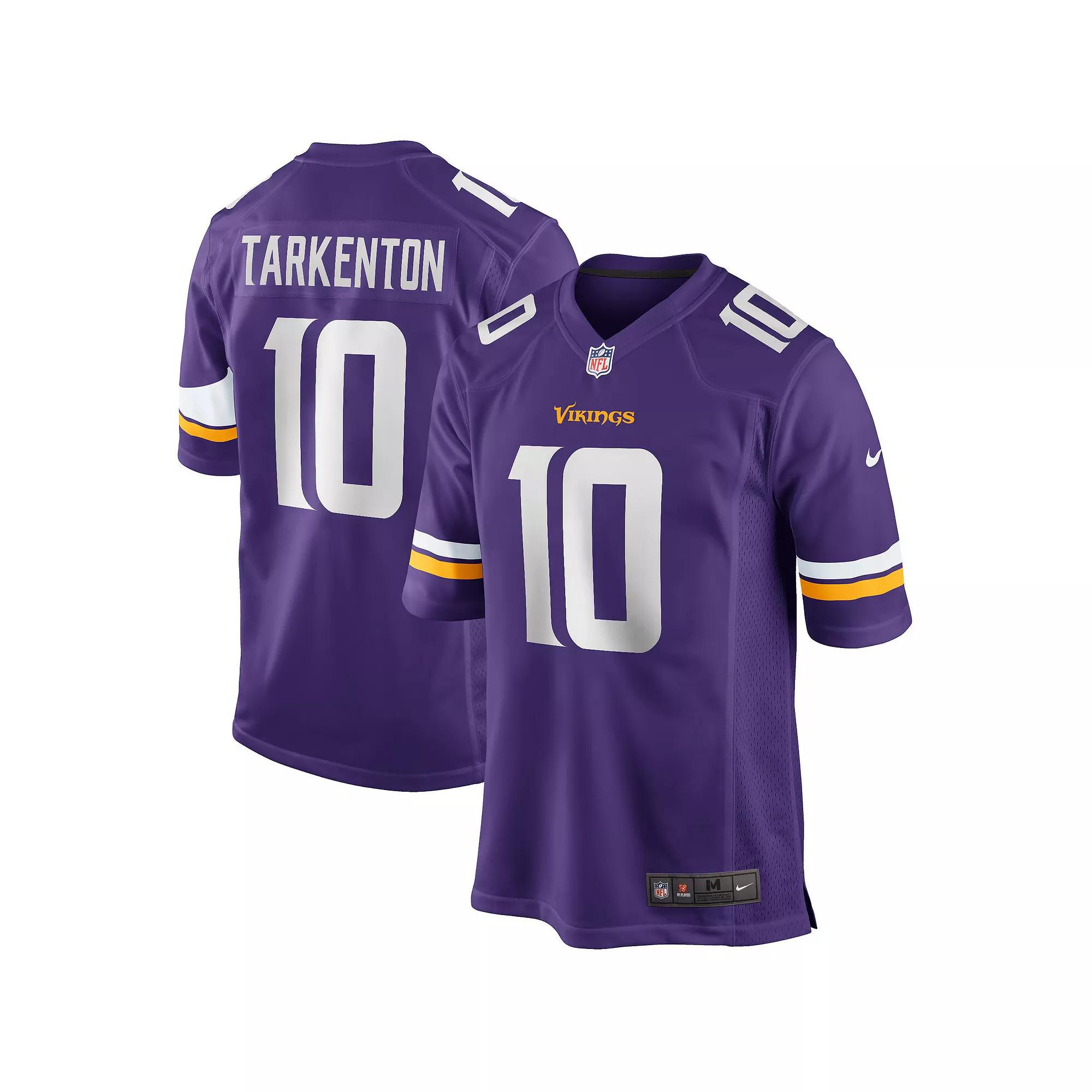Men's Nike Fran Tarkenton Purple Minnesota Vikings Game Retired Player Jersey,  Product Image