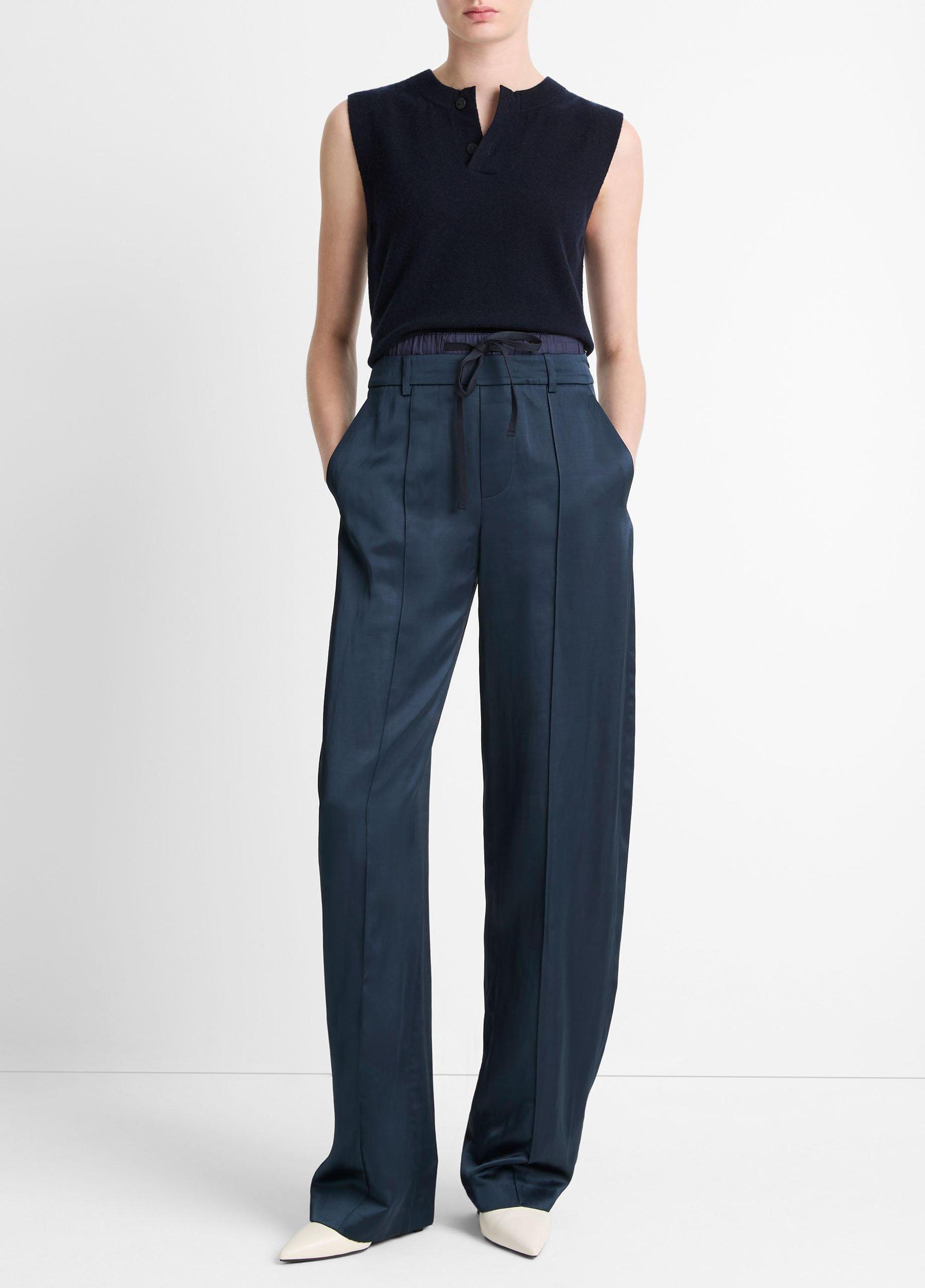 Double-Waistband Drawstring Pant Product Image