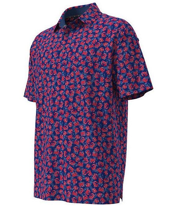 Callaway Novelty Crab Printed Short Sleeve Golf Polo Shirt Product Image