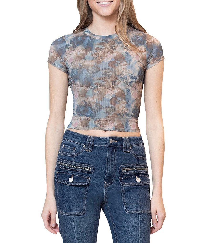 Levi's® Mid Rise Cargo Pocket Mini Denim Skirt Product Image