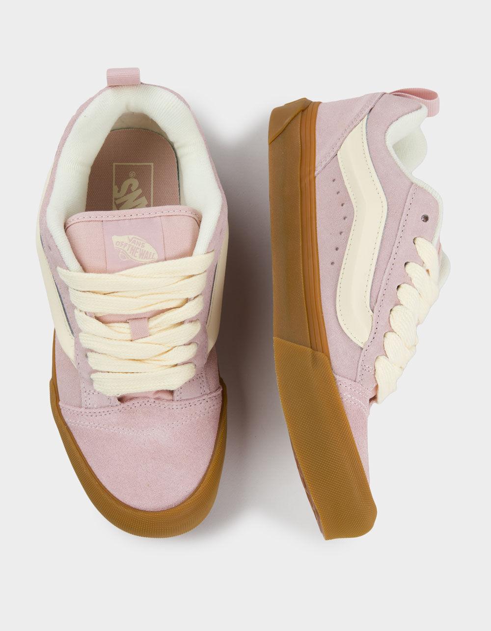 VANS Knu Skool Womens Shoes - LIGHT PINK Product Image
