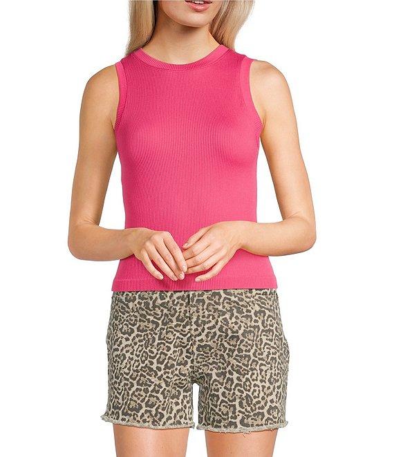 Moa Moa Seamless Rib Tank Top Product Image