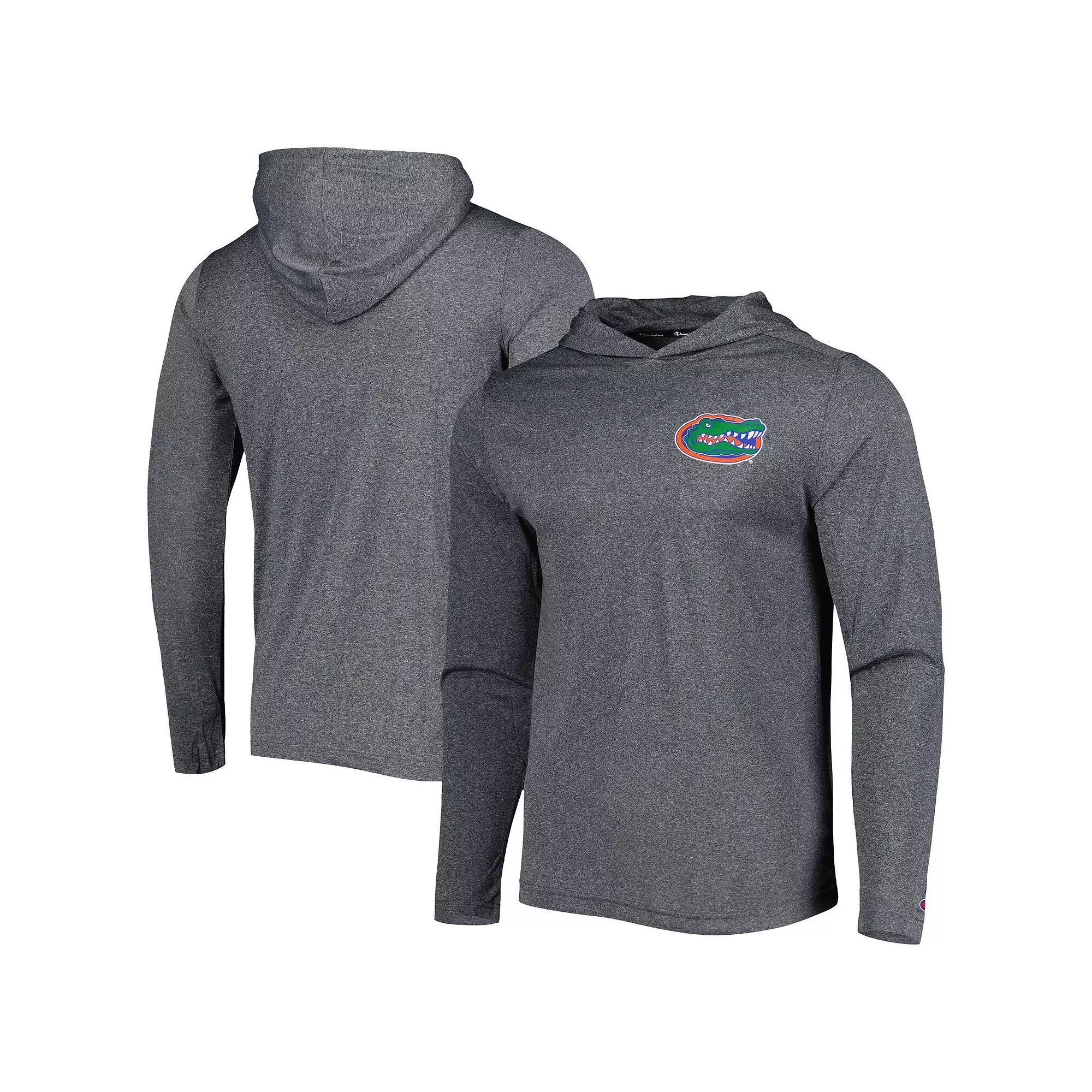 Men's Champion Gray Florida Gators Hoodie Long Sleeve T-Shirt,  Product Image