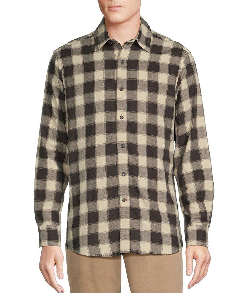 Cremieux Blue Label Reversible Long Sleeve Woven Shirt Product Image